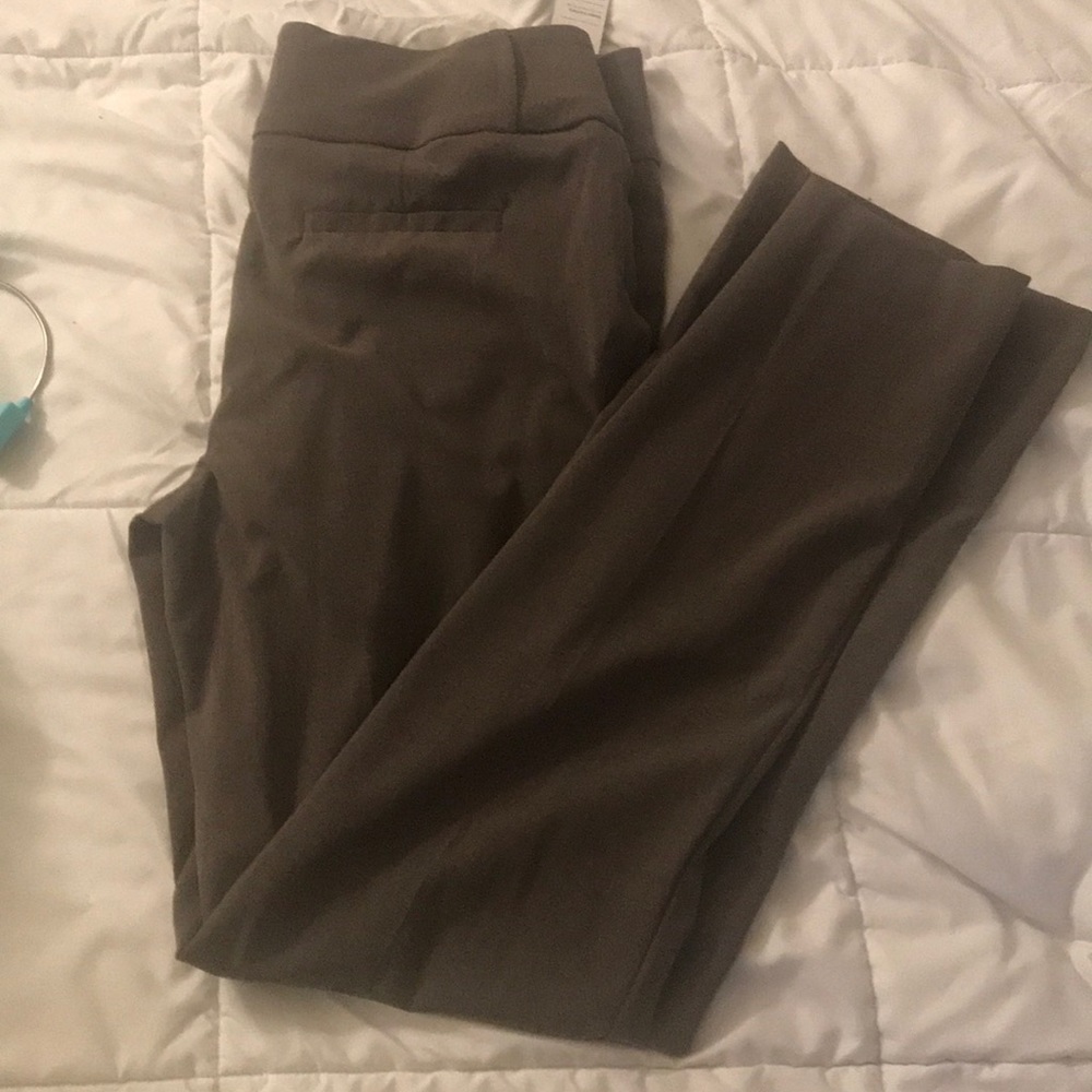 Brown-beige magic waist bottoms